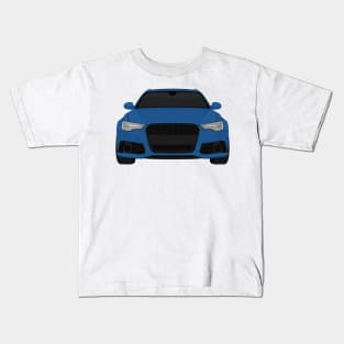 rs6 blue Kids T-Shirt